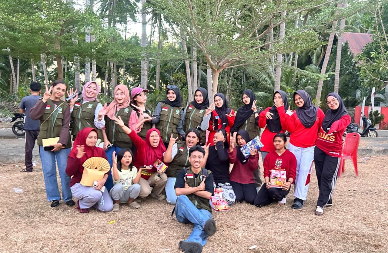 Semarak HUT Kemerdekaan RI, Mahasiswa KKN Universitas Megarezky Gelar Berbagai Lomba di Desa Buki